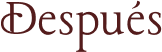 Después